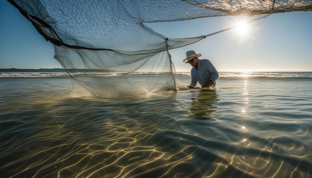 bait fish catching in Florida
