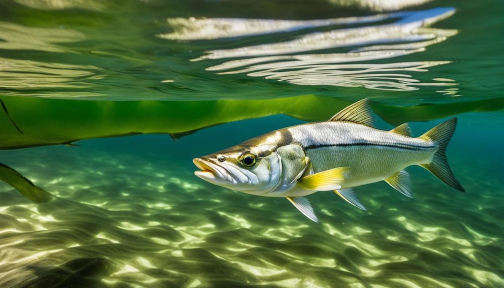 snook feeding