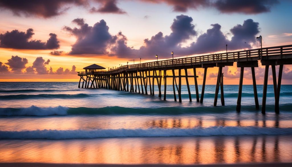 Dania Beach fishing pier