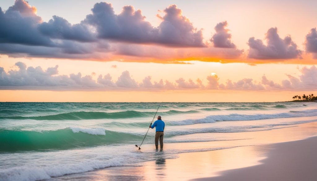 Surf Fishing for Pompano in Florida